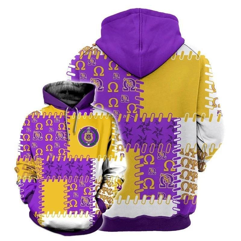 Fraternity Hoodie – Special Omega Psi Phi Hoodie – KreamShirt