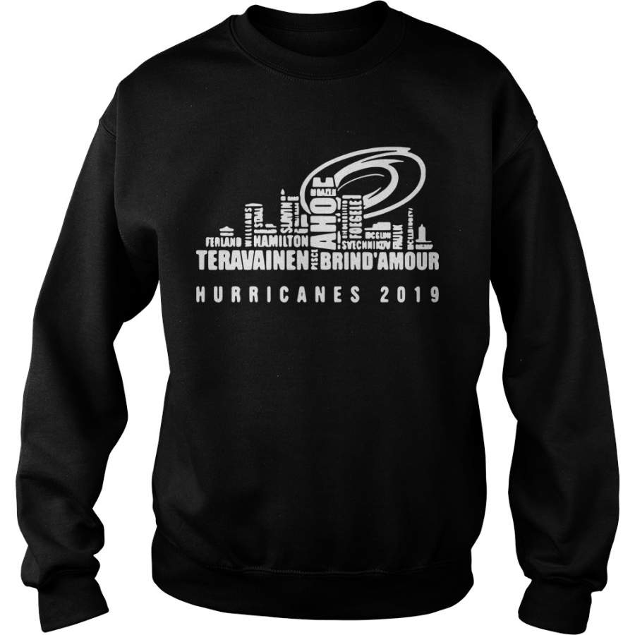 Carolina Hurricanes Teravainen Brind’amour 2019 Sweatshirt