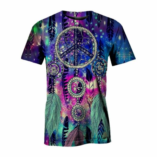 Cool Dream Catcher Hippie Galaxy 3D All Over Printed Shirts For Men And Women, Gift For Hippie Lover, Hippie Soul