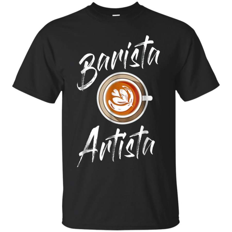 AGR Barista Artista Latte Art T Shirt Jaq T-shirt