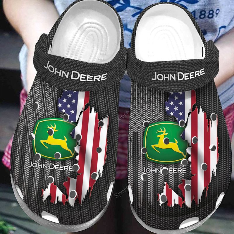 Crack Jd Equipment American Flag Clog Shoes