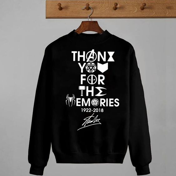 Thank You For The Memories 1922-2018 Stan Lee T-shirt