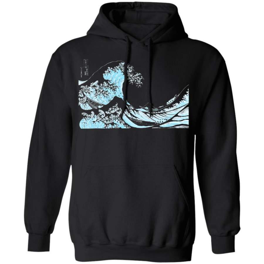 The Great Wave Vintage Japanese Art Stylish Design Hoodie