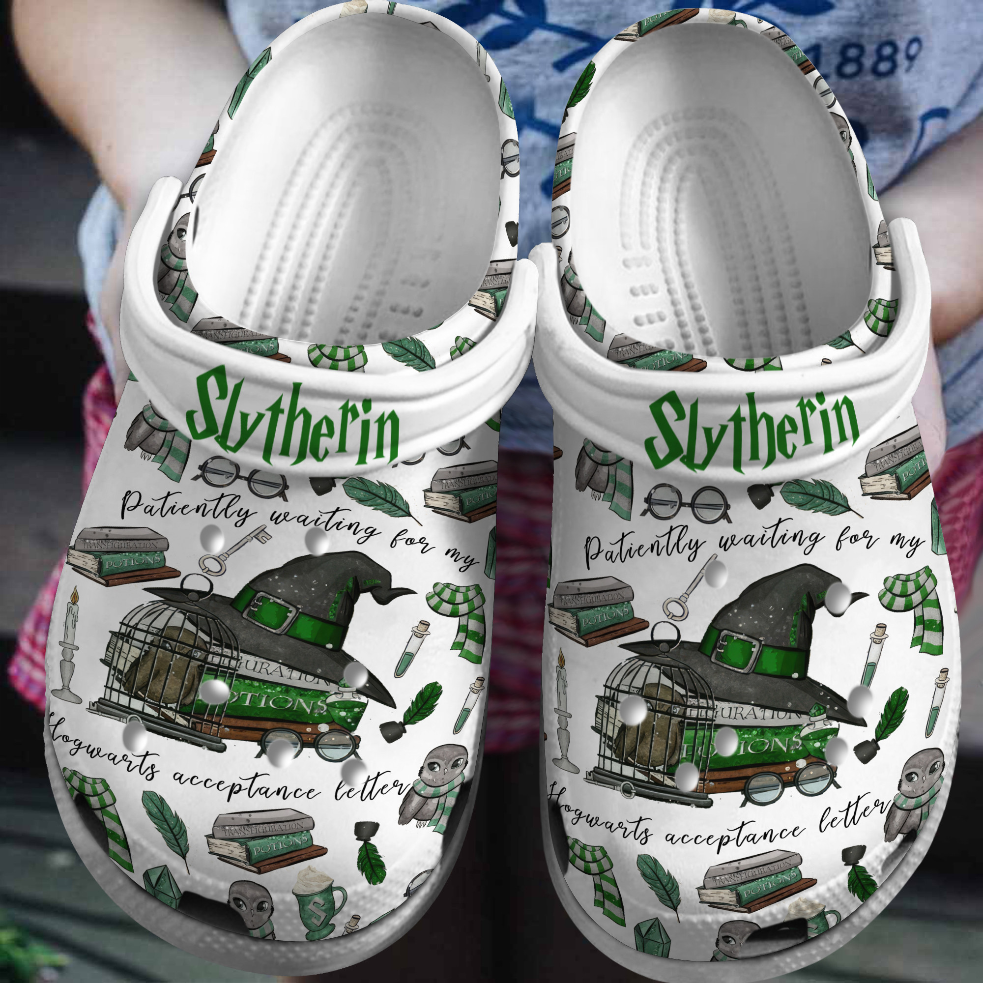 Harry Potter Slytherin Movie Crocss Clogs For Men Women And Kid Ttp2405327551