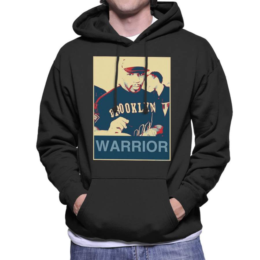 Mike Tyson Autographs Brooklyn Warrior Poster Style Men’s Hooded Sweatshirt