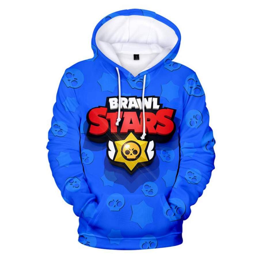 Brawl Stars Hoodies Youth 3D Hooded Sweatshirt