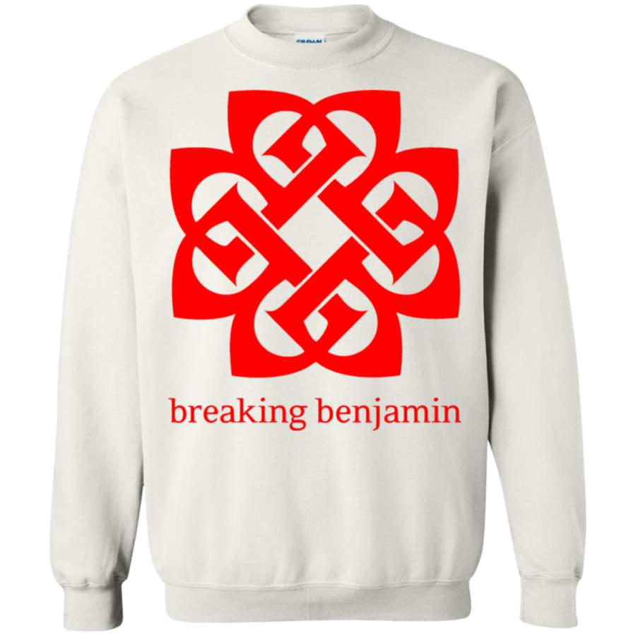 AGR Breaking Benjamin Crewneck Pullover Sweatshirt