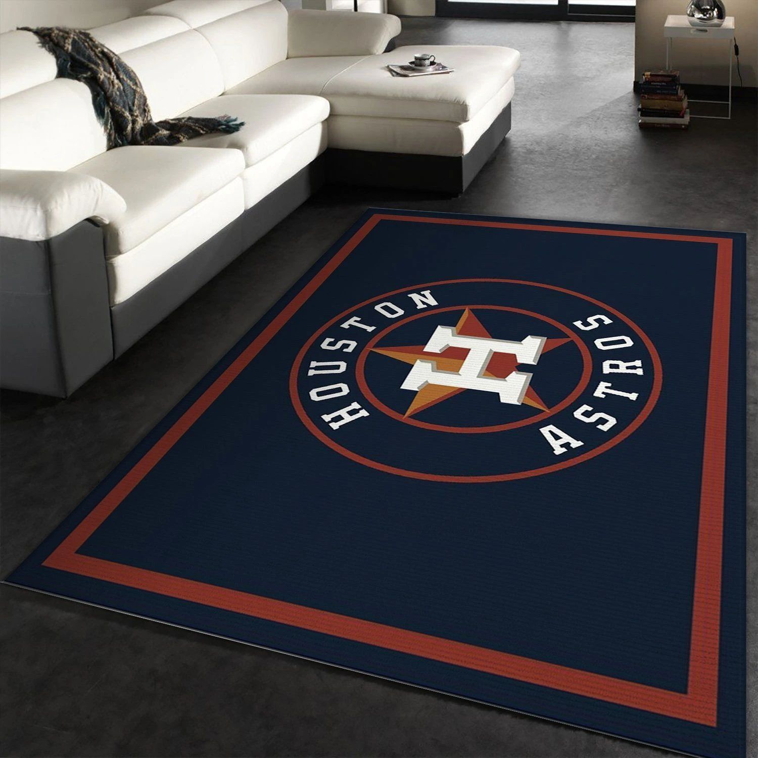 Houston Astros Imperial Spirit Rug Area Rug Carpet, Living Room Rug, Christmas Gift Us Decor