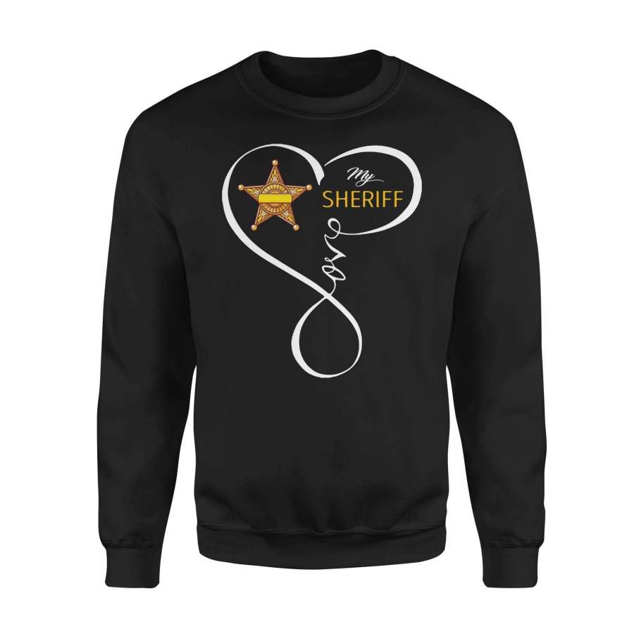 Police – Love My Sheriff – Standard Fleece Sweatshirt