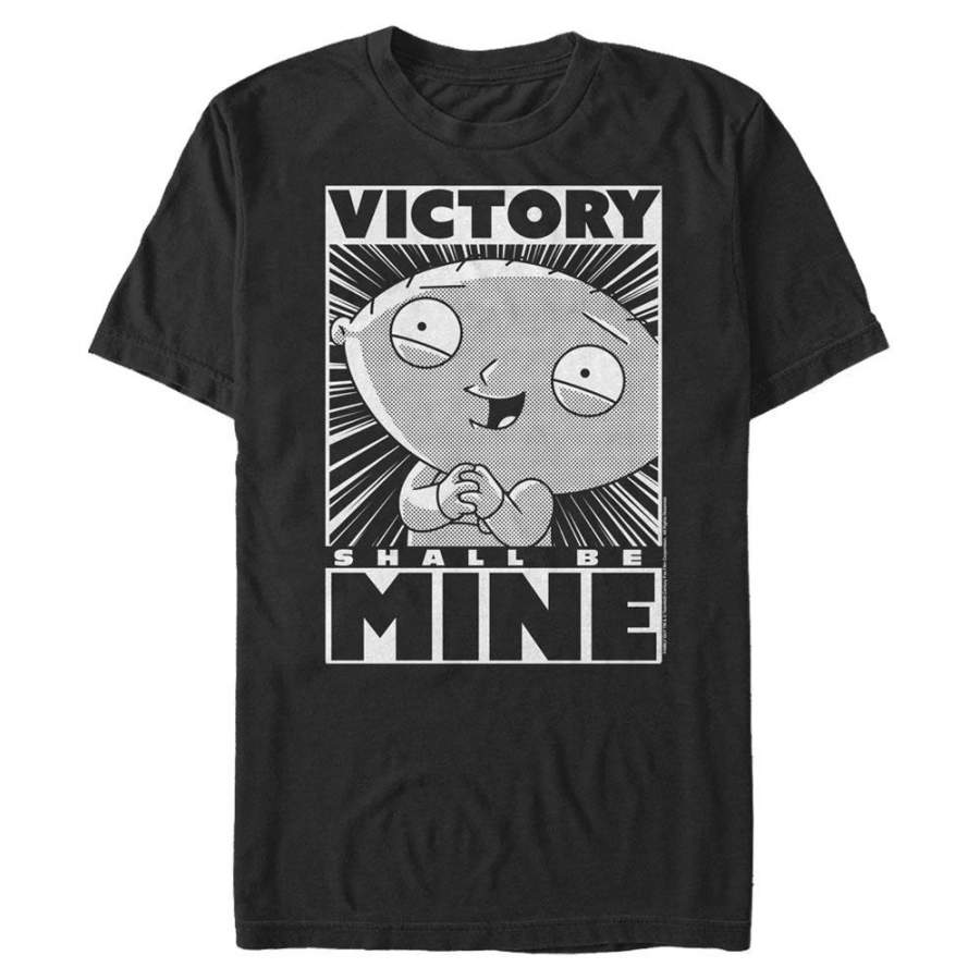 Family Guy Men’s Stewie Victory Shall Be Mine  T-Shirt