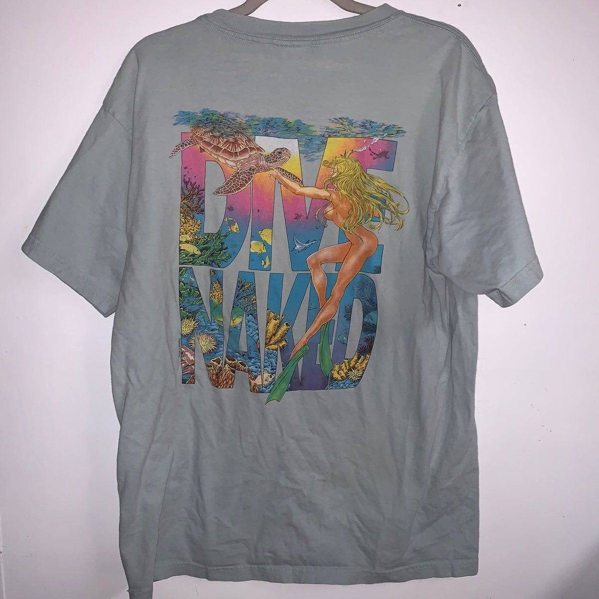 80 S Vintage Dive Naked Shirt