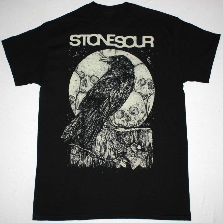 Stone Sour Crow Black T Shirt Alternative Metal Slipknot Korn Seether