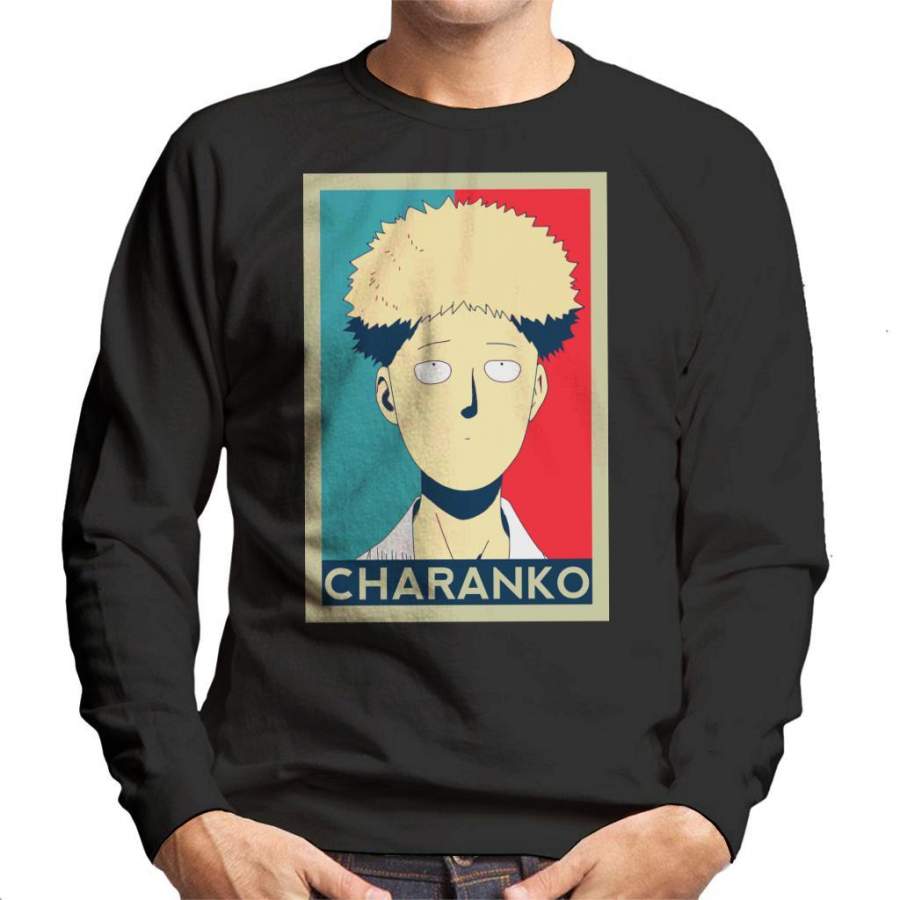 One Punch Man Charanko Hope Poster Men’s Sweatshirt