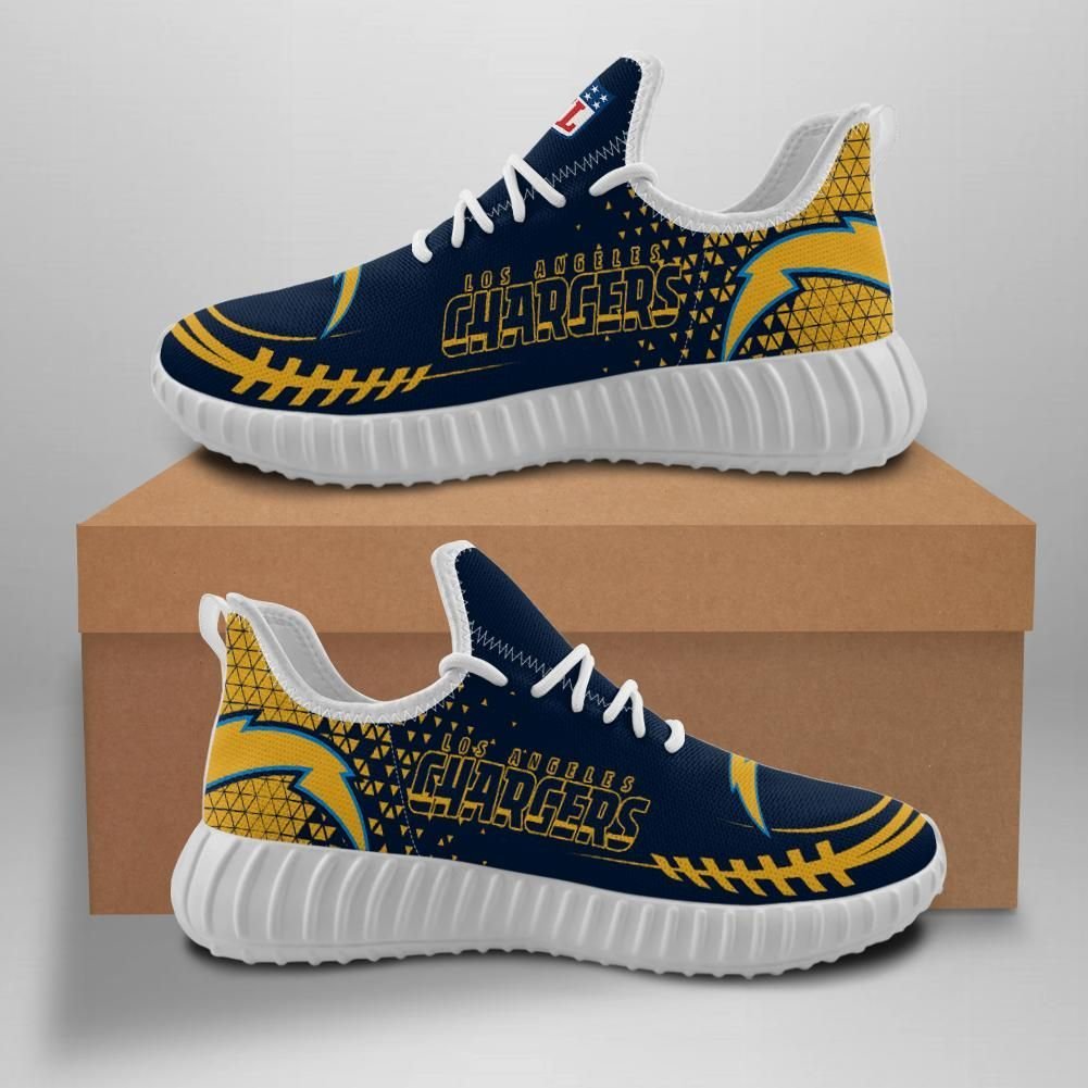 Los Angeles Chargers Custom Shoes Sport Sneakers Yeezy Boost - Yeezy Shoes