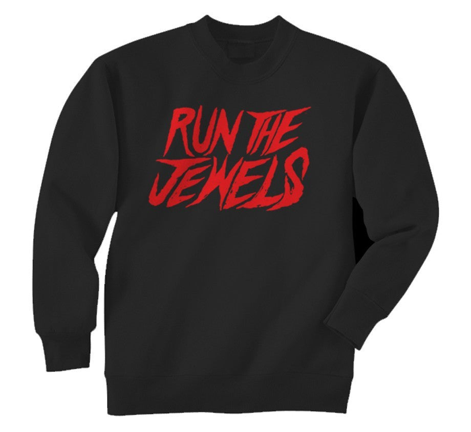 Run The Jewels Type Crew Sweatshirt (Black)