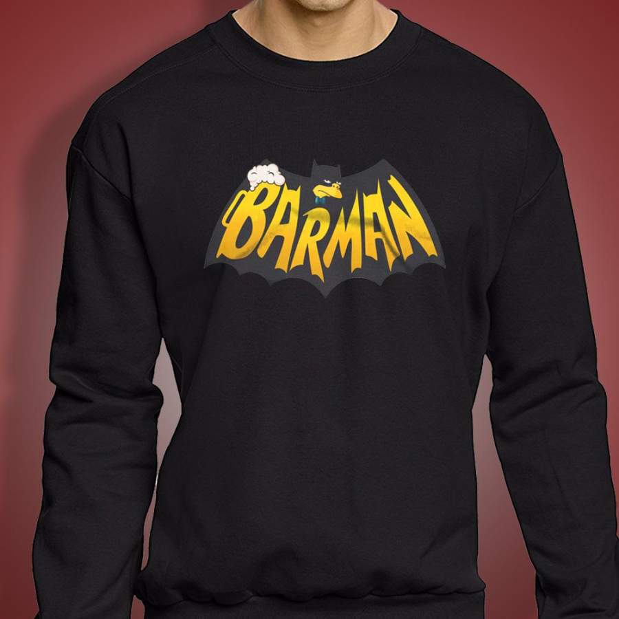 Barman Bir Batman Parody Men’S Sweatshirt