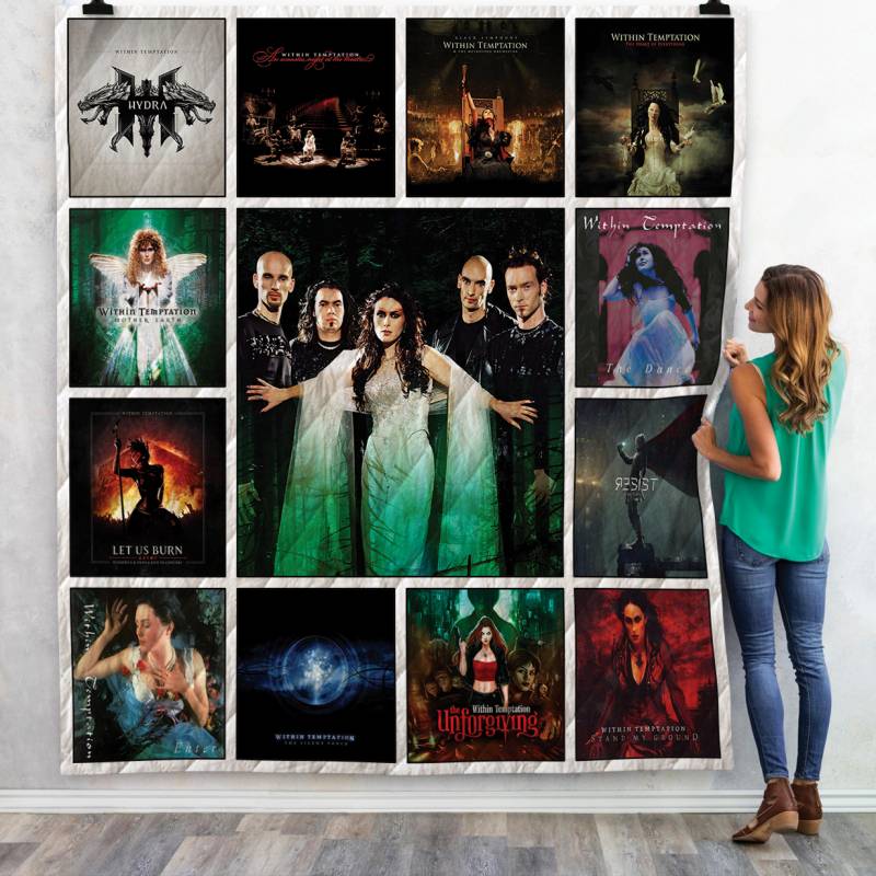 Within Temptation Albums Quilt Blanket Ver13