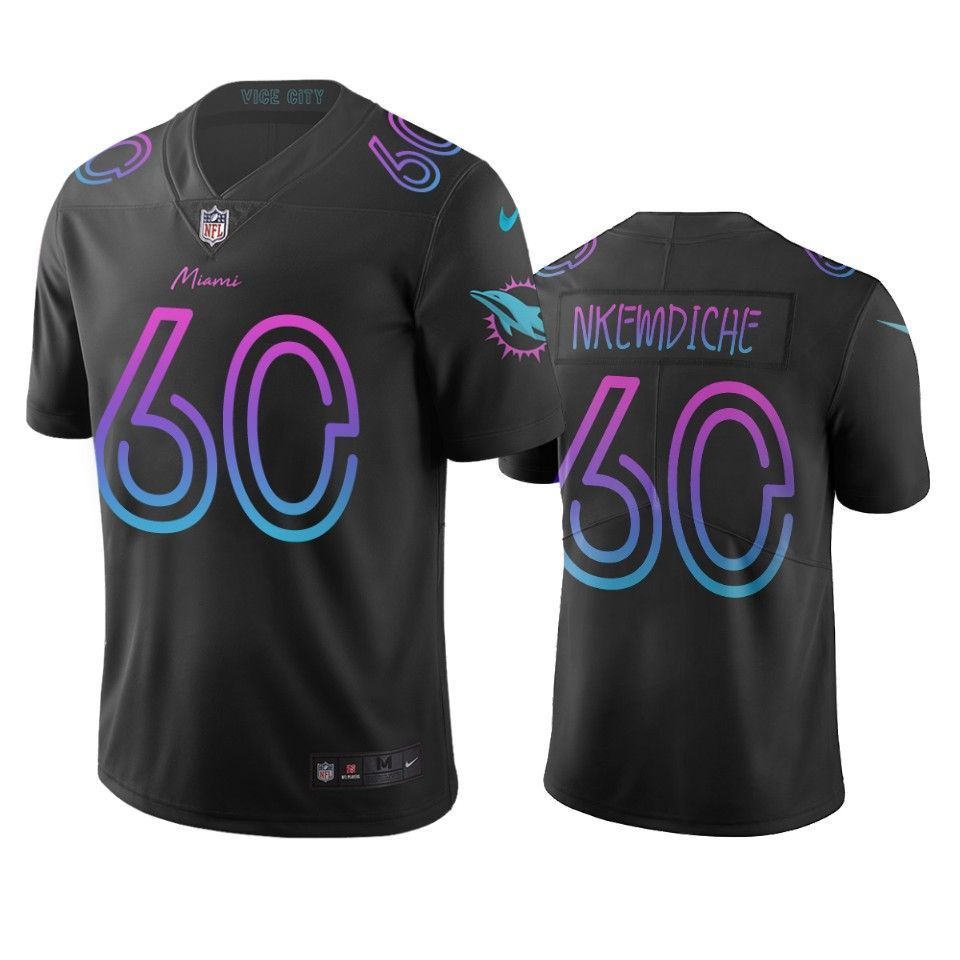 Dolphins Robert Nkemdiche Black City Edition Jersey