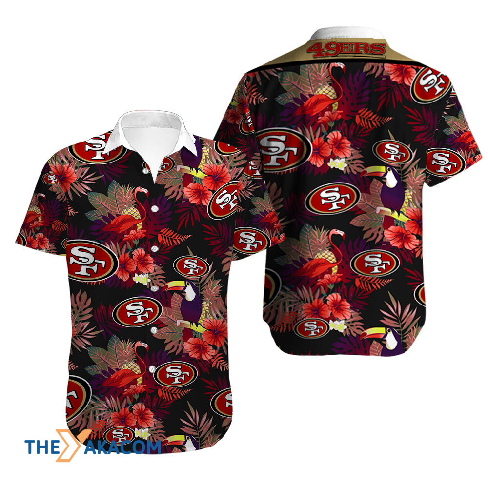 San Francisco Nfl Team Gift For Fan Tropical Short Sleeve Hawaii Shirt Ha10517