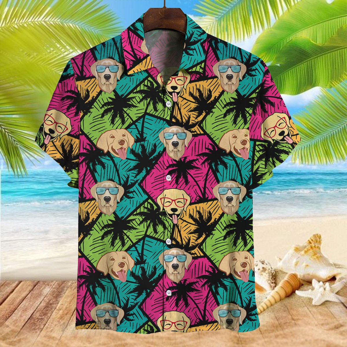 Aloha Hawaii Labrador Shirt Ha65430