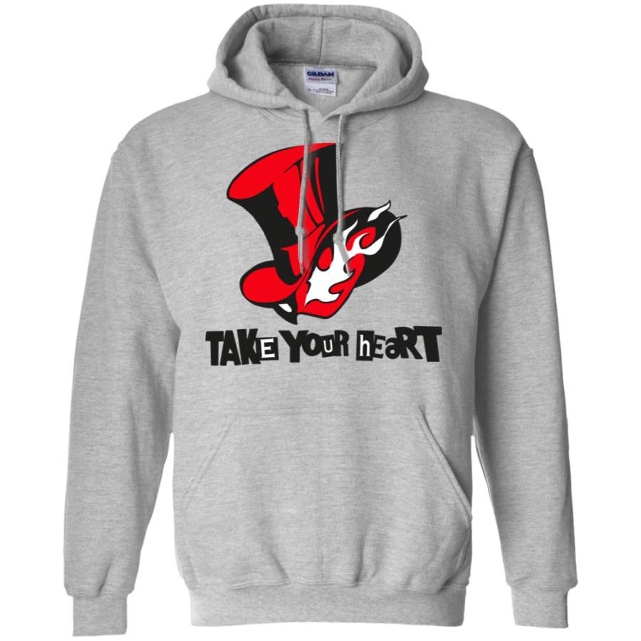 AGR Persona 5 Take Your Heart Gildan Pullover Hoodie