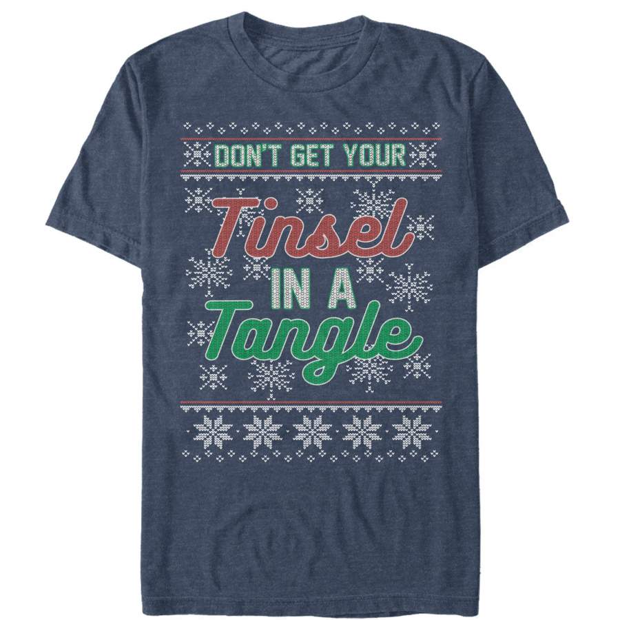 LOST GODS Men’s Christmas Tinsel in a Tangle T-Shirt