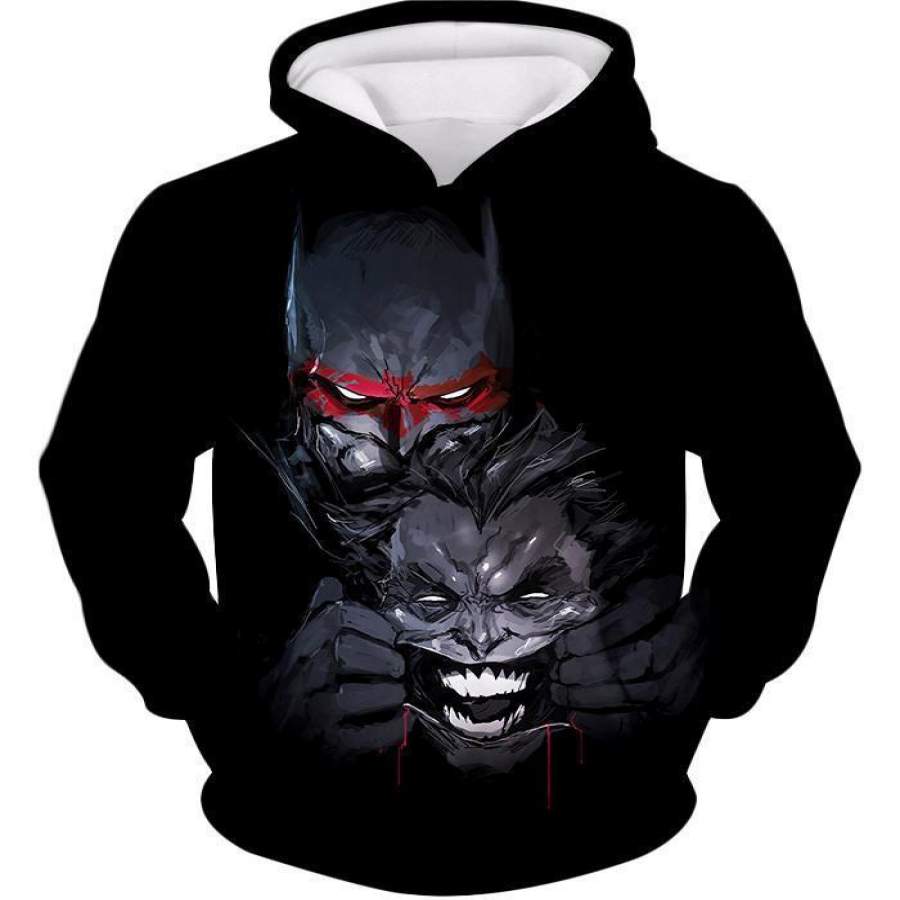 Ultimate Graphic Promo Batman Vs Joker HD Black Hoodie