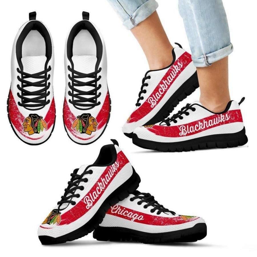 Cool Line Logo Chicago Blackhawks Sneakers #286