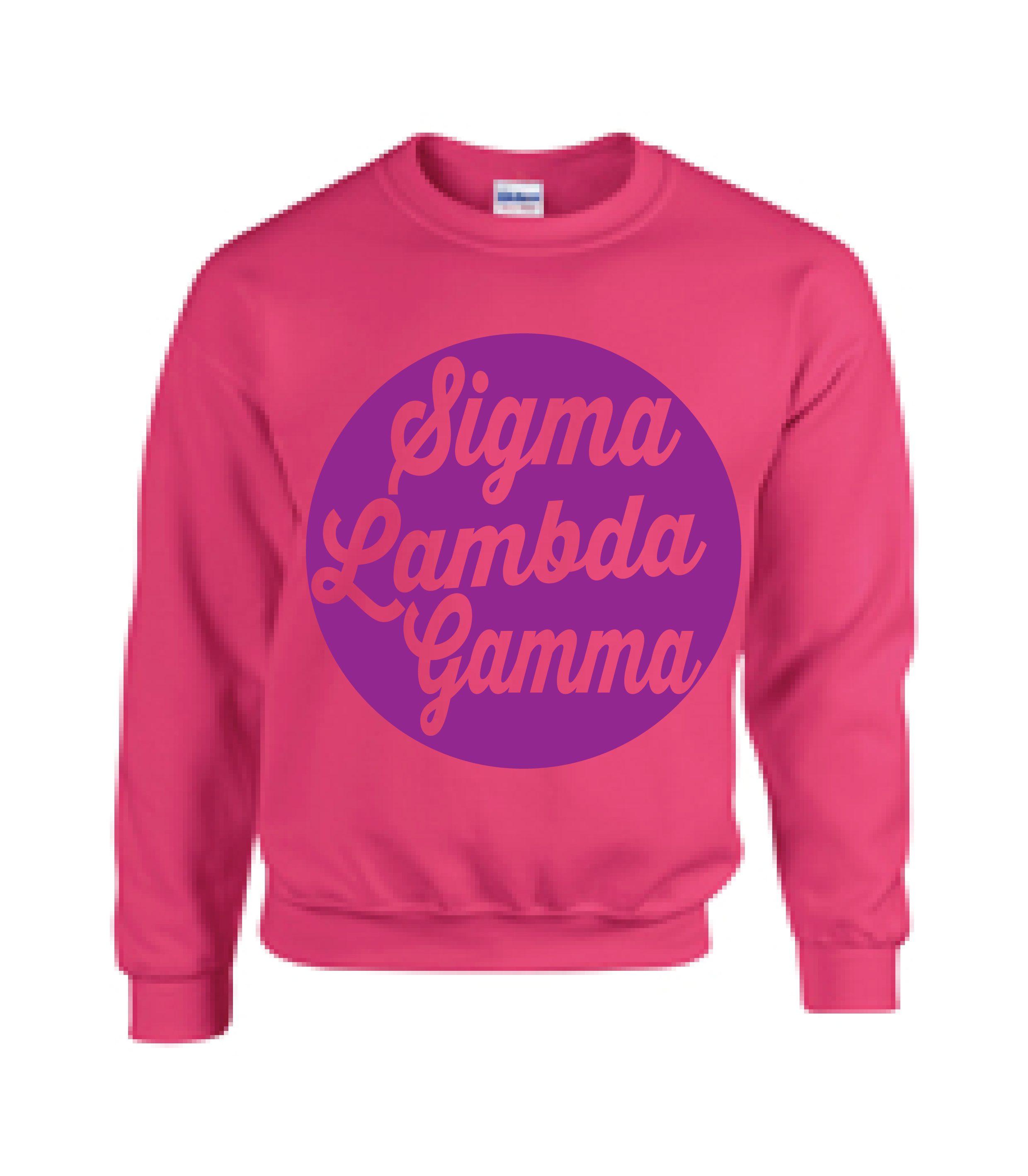 Sigma Lambda Gamma Circle  Sweatshirt