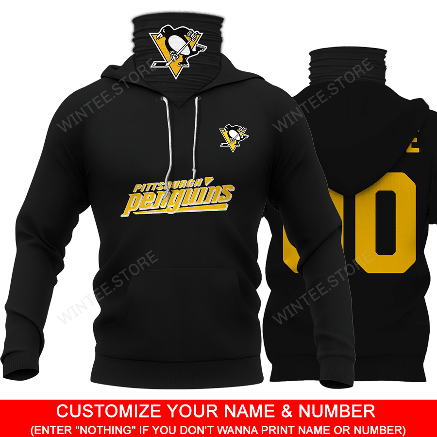 07Penguins001 – CUSTOMIZE YOUR NAME & NUMBER – HOT SALE 3D PRINTED