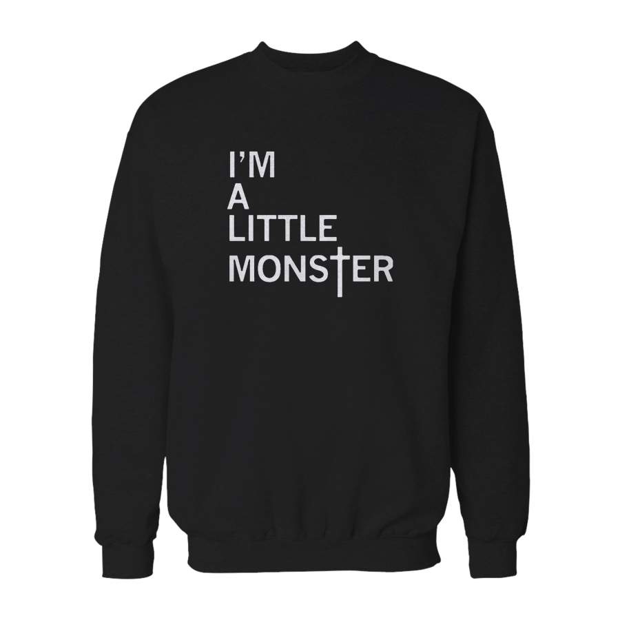 I’m A Little Monster Lady Gaga Vtg Sweatshirt T-Shirt