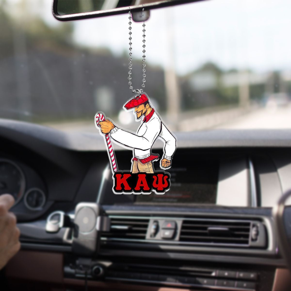 Wonderprint Ornament Men Kappa Alpha Psi Kap Car Hanging Ornament Lt10