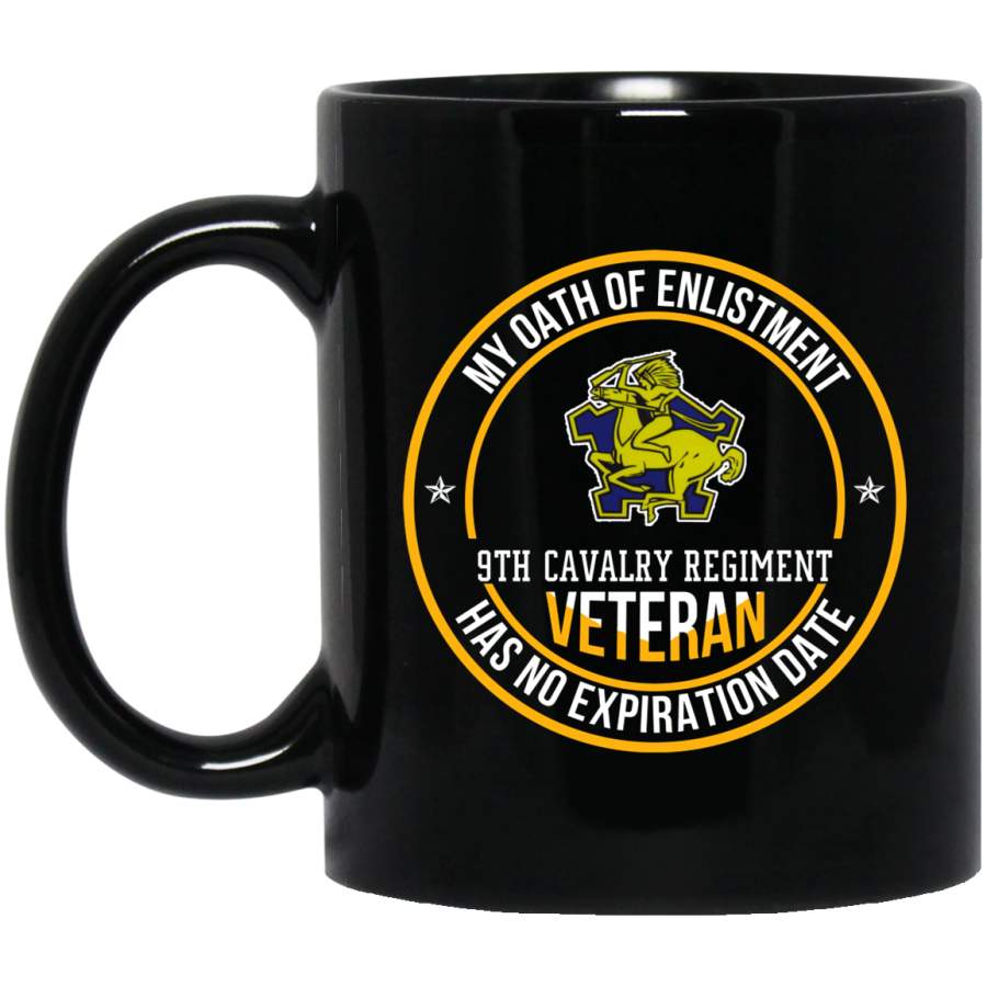 9th Cavalry Regiment Veteran Shirt My Oath Of Enlistment Veterans Day Christmas Gift Mug