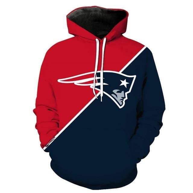 Limited Edition Football Hoodie New England Patriots 3D Hoodie