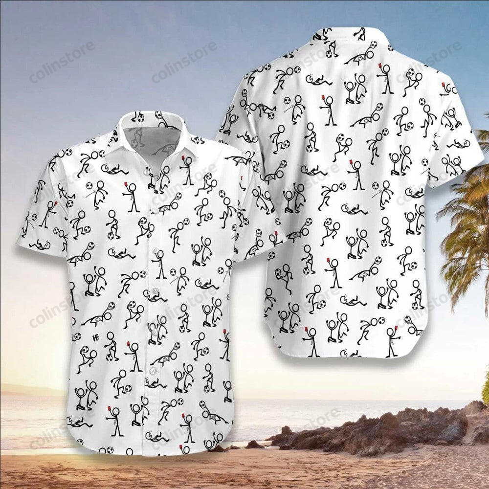 Soccer Aloha Hawaii Shirt For Lovers Ha107868