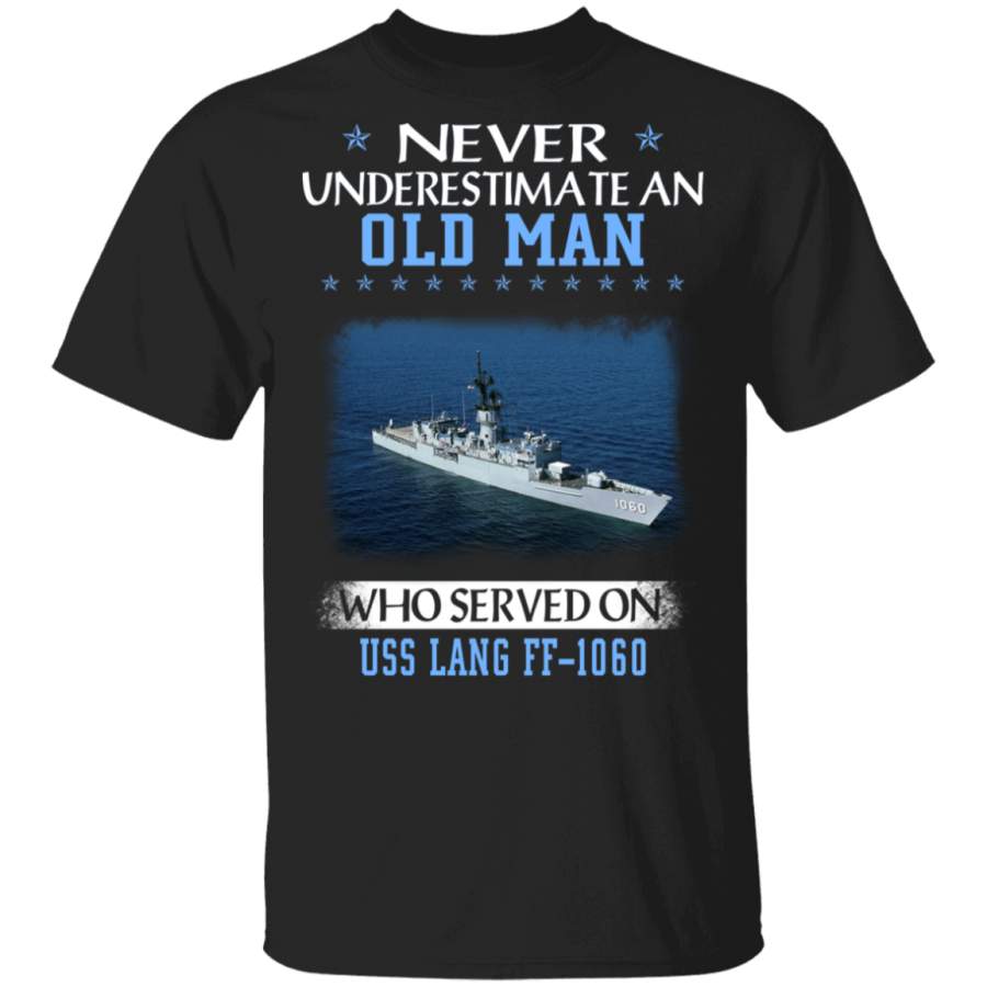 USS Lang FF-1060 Veterans Day Christmas Gift T-Shirt