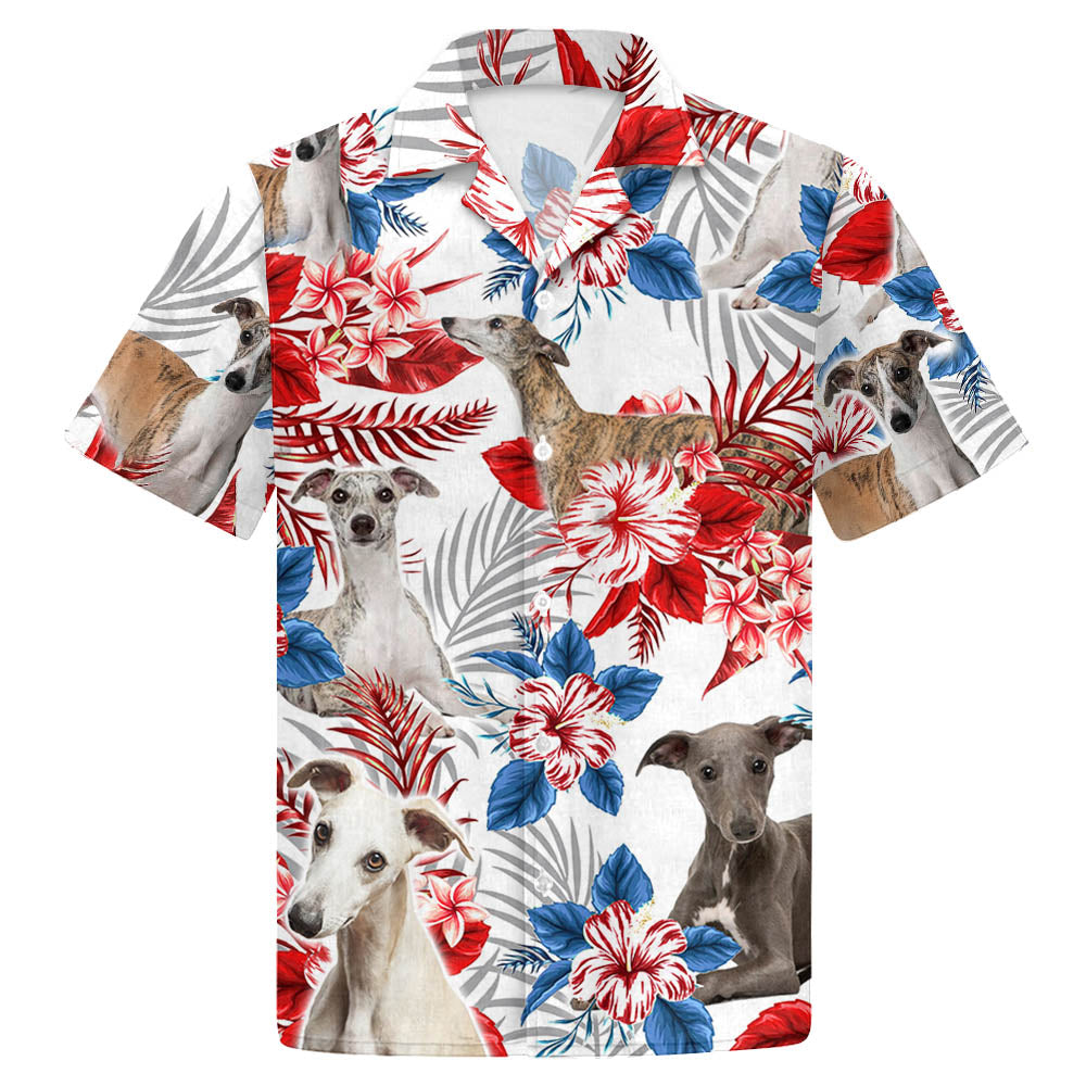 Whippet Hawaiian Shirt – Gift For Summer, Summer Aloha Shirt, Hawaiian Shirt For Men And Women