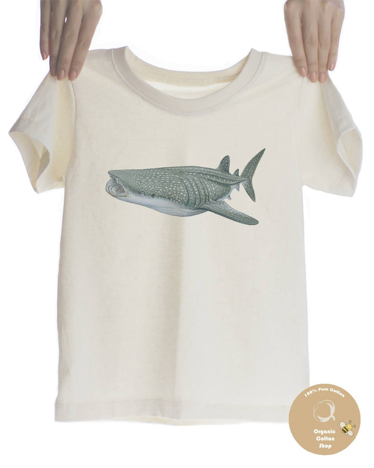 Whale Shark Organic T-Shirt For