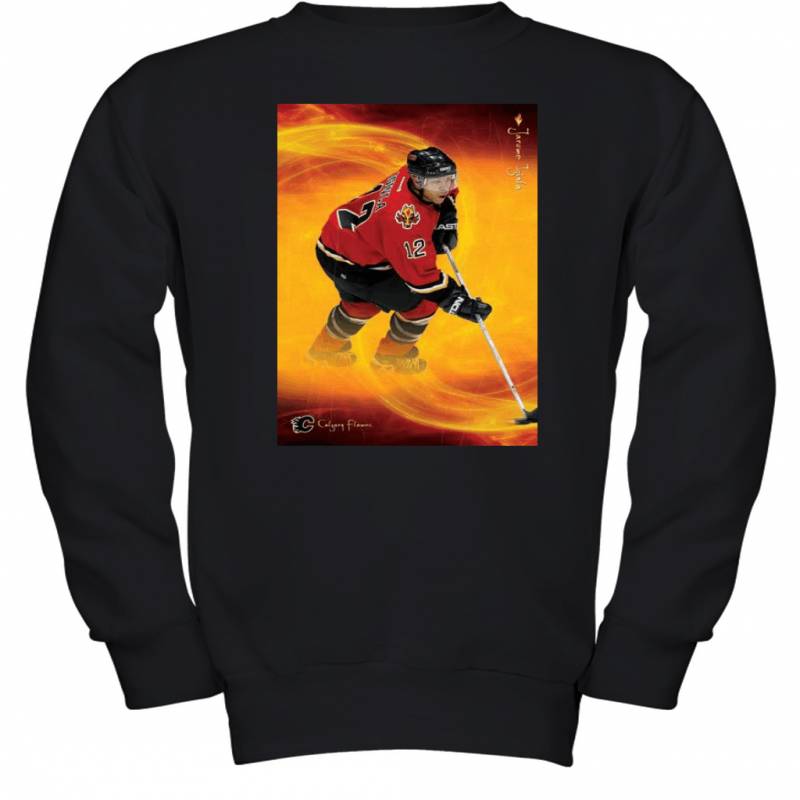 International Jarome Iginla Calgary Flames Youth Sweatshirt