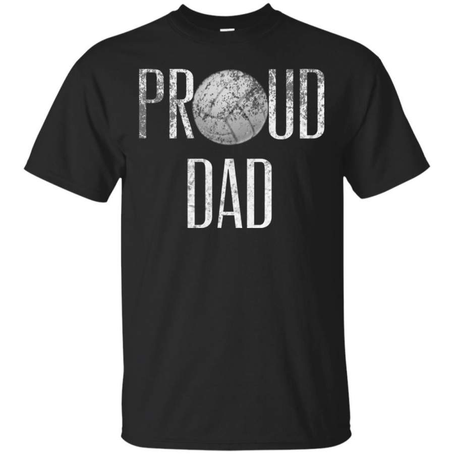 Volleyball Dad Vintage Retro Distressed Parent T Shirt