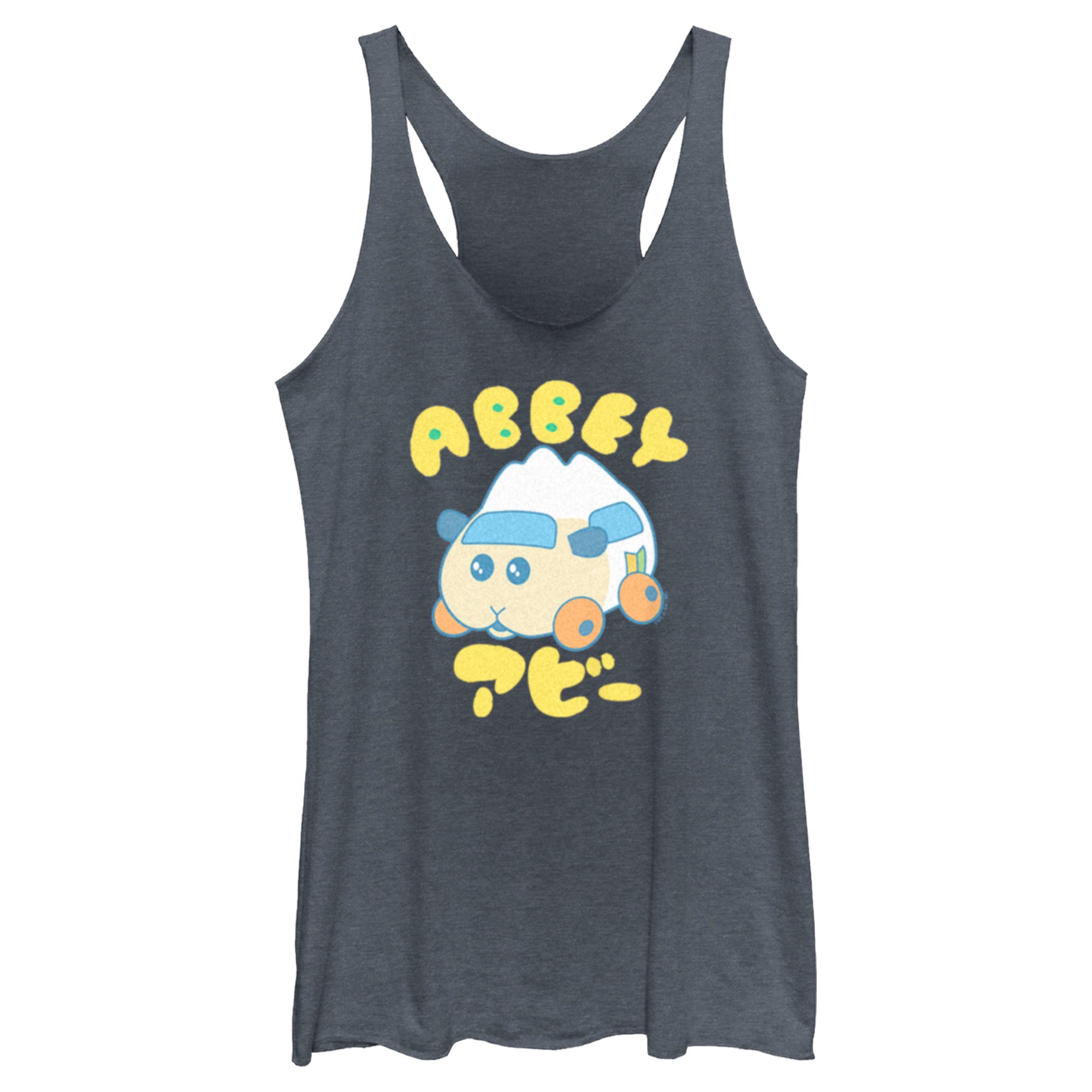 Women’S Pui Pui Molcar Abbey Cartoon Racerback Tank Top