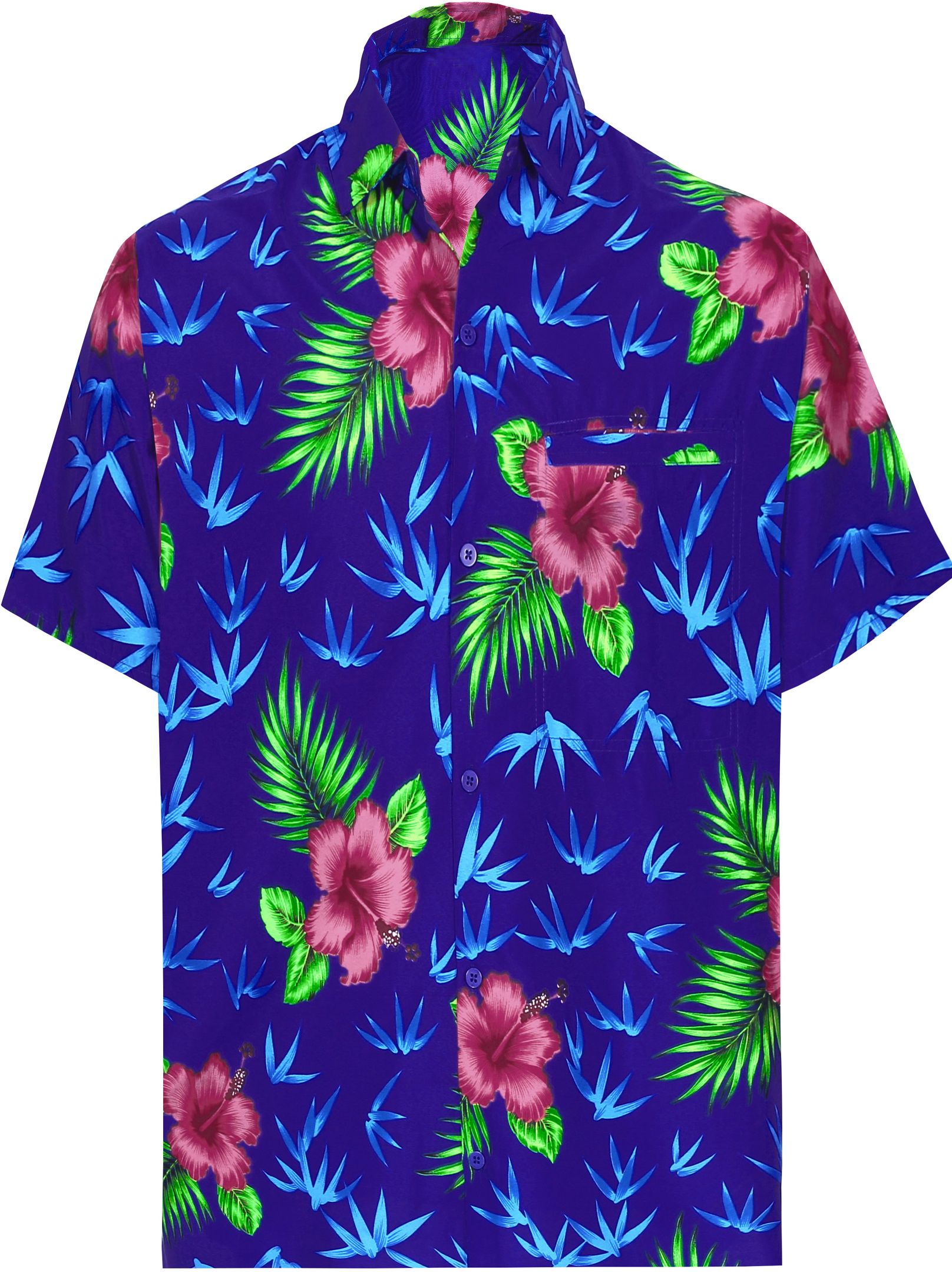 Leaf Blue Amazing Design Hawaii Shirt Ha7589