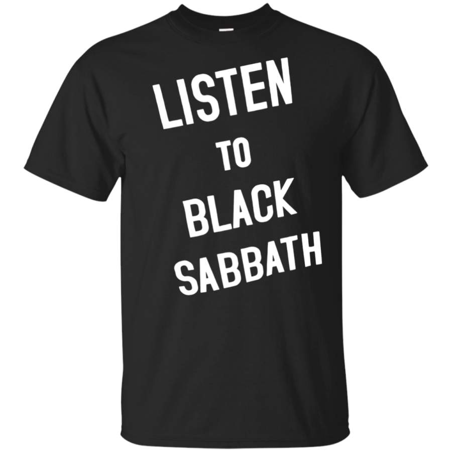 AGR Black Sabbath Kids Listen to Black Sabbath T-shirt