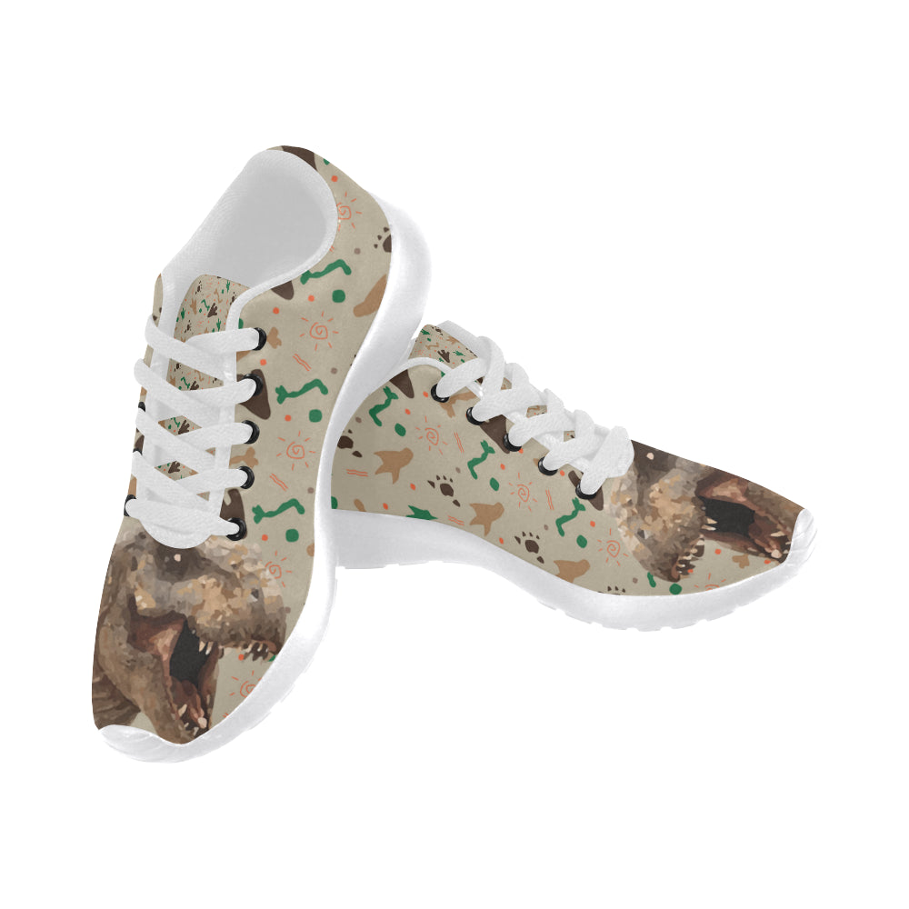 T-Rex White Sneakers for Women