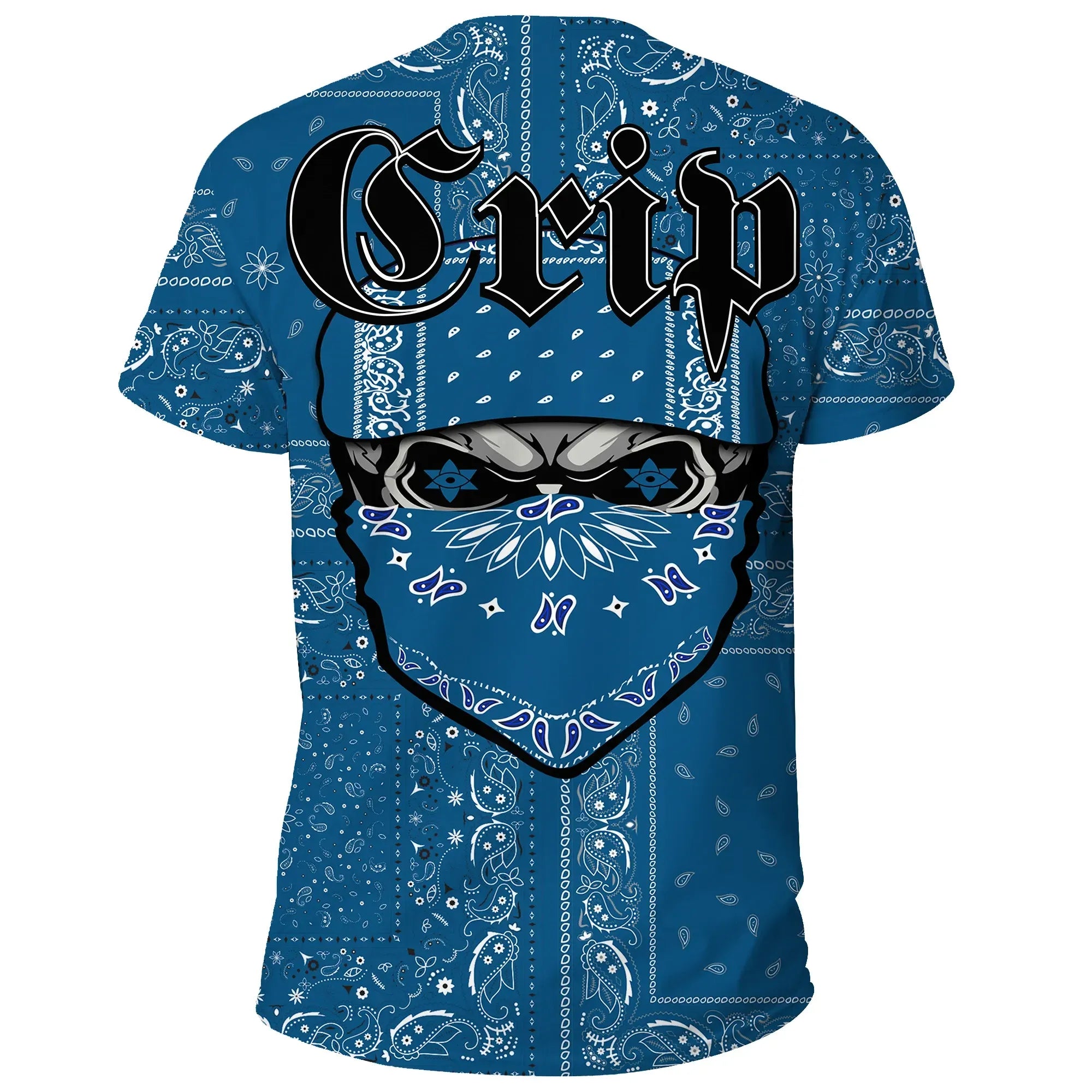 Crips Gang T-Shirt - Special Skull - TattoosCafe