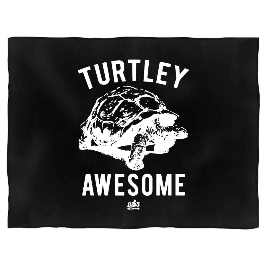 Turtley Awesome Funny Graphic Gift Animal Blanket