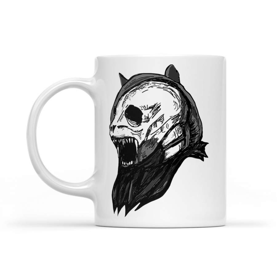 Sugar Skull Panda Day Of The Dead Dia De Los Muertos – White Mug