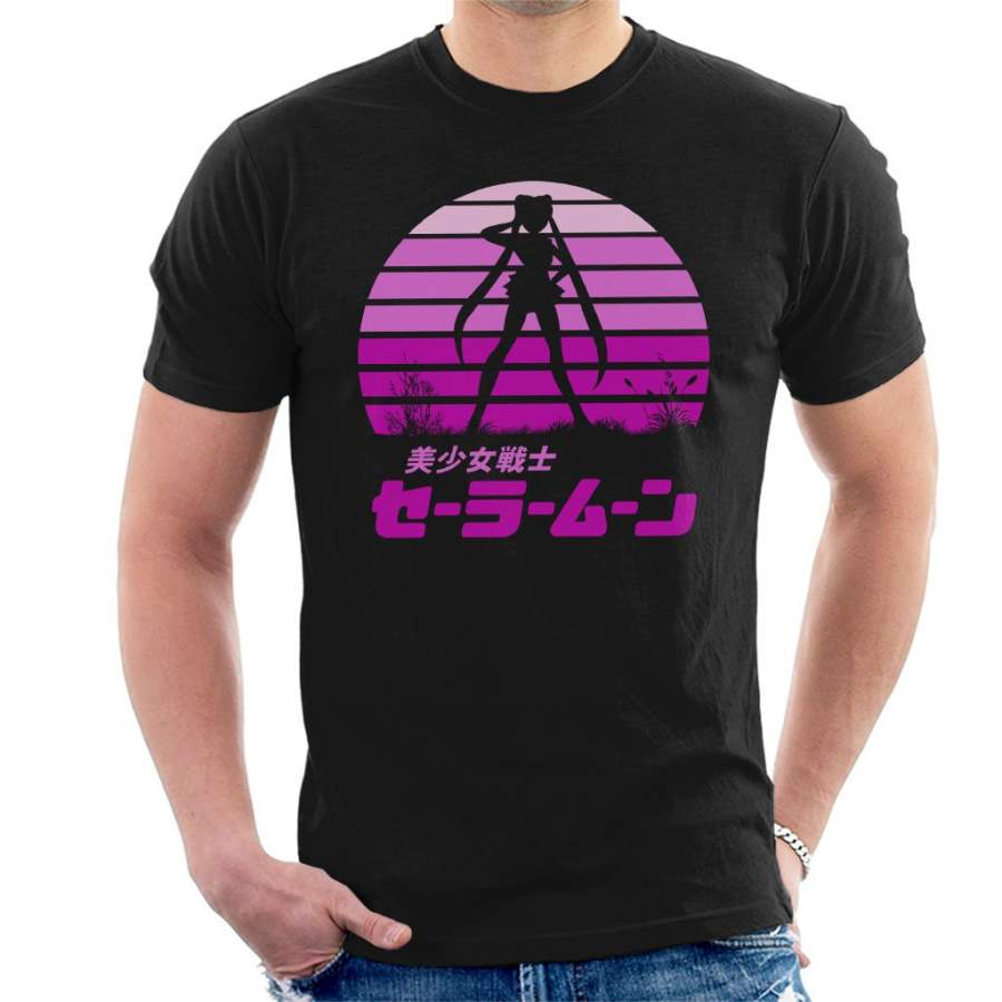 Sailor Moon Sunset Men’s T-Shirt