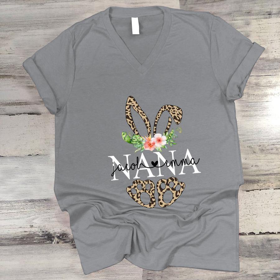 Nana Bunny Leopard Shirt