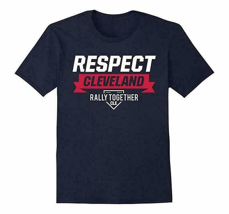 Respect Cleveland Indians Baseball Rally Together Cesar Men’s T-Shirt